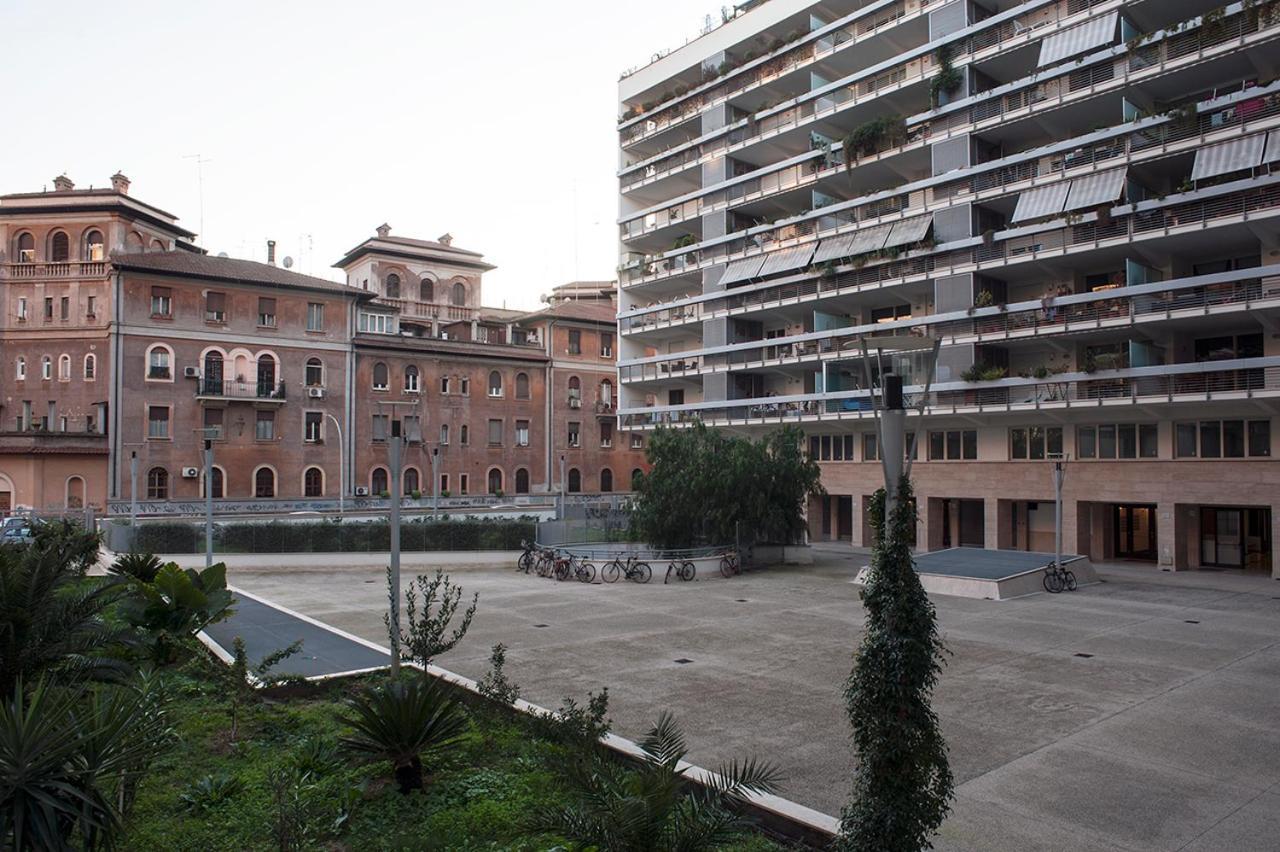 Penthouse 40 In Trastevere With Seasonally Jacuzzi Rome Buitenkant foto